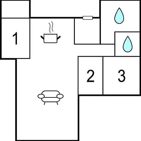 3 Bedroom Cozy In * Ejstrupholm